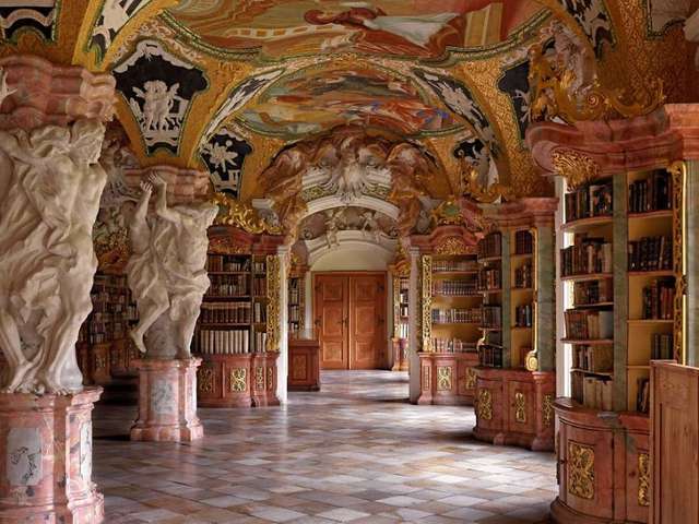 Metten Abbey Library, Metten, Germany - фото 278668