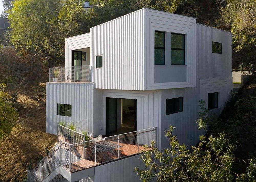 Як виглядає дім на схилі у Лос-Анджелесі: яскраві фото