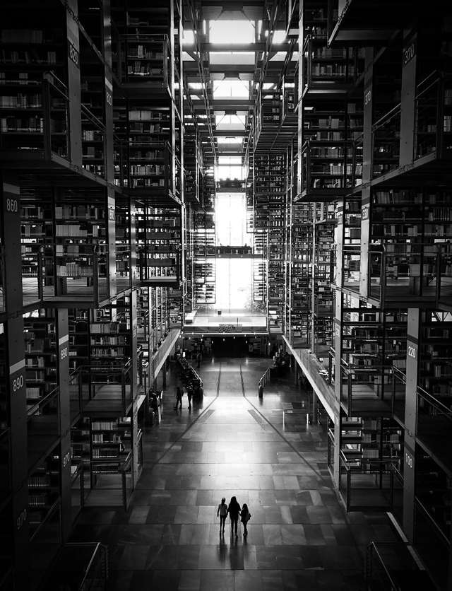 Ефектна бібліотека у Мехіко - фото 279184