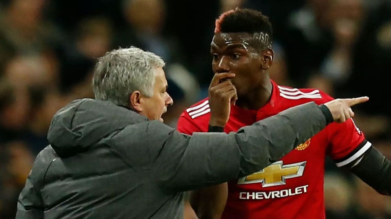 З'явилося відео епічного скандалу Моуріньо та Погба