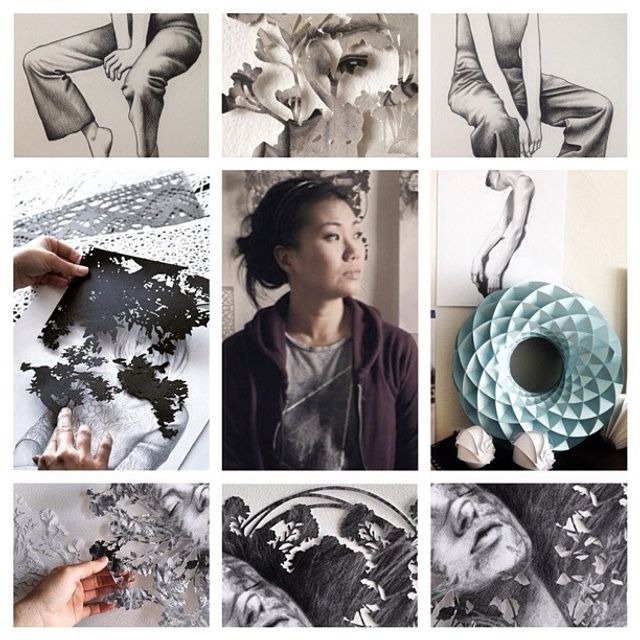 Художниця створює вражаючі паперові скульптури - фото 275528