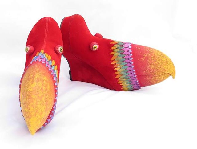 Художниця креативно оживила звичайне взуття- фото 276308