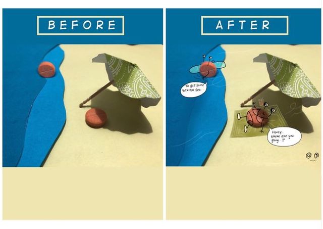 Веселі ілюстрації з пігулками - фото 283153