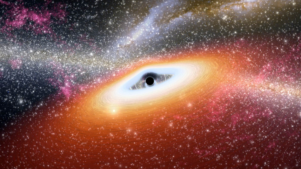 Як зірку поглинає чорна діра - фото 1