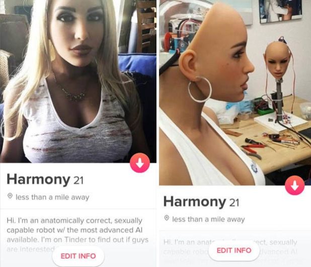 Секс-лялька з'явилася у Tinder - фото 283770