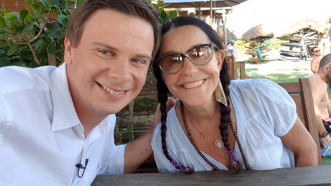 Луселія Сантуш і Дмитро Комаров - фото 1