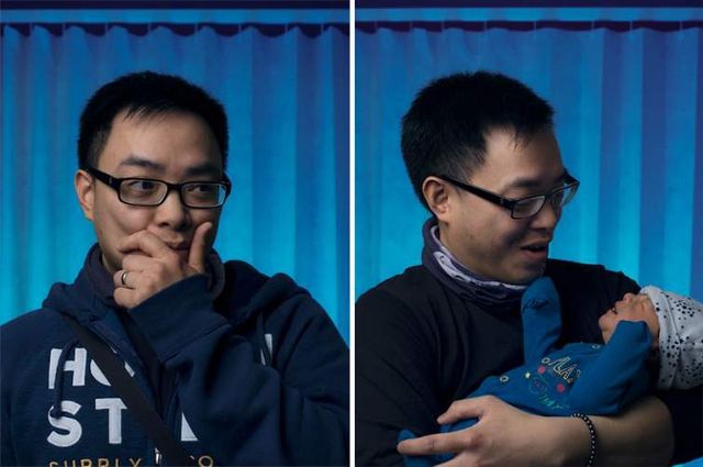 Фотограф показав, як змінює чоловіків батьківство- фото 279646