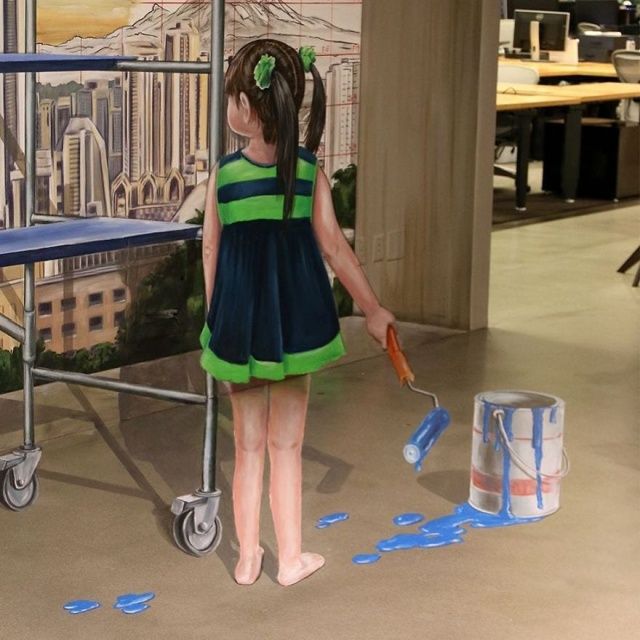 Вражаючі 3D-графіті від Леона Кіра - фото 280495