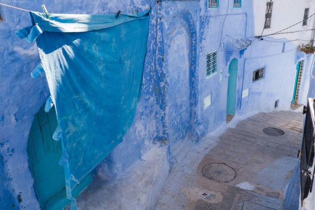 Так виглядає дивовижне синє місто в Марокко- фото 280040