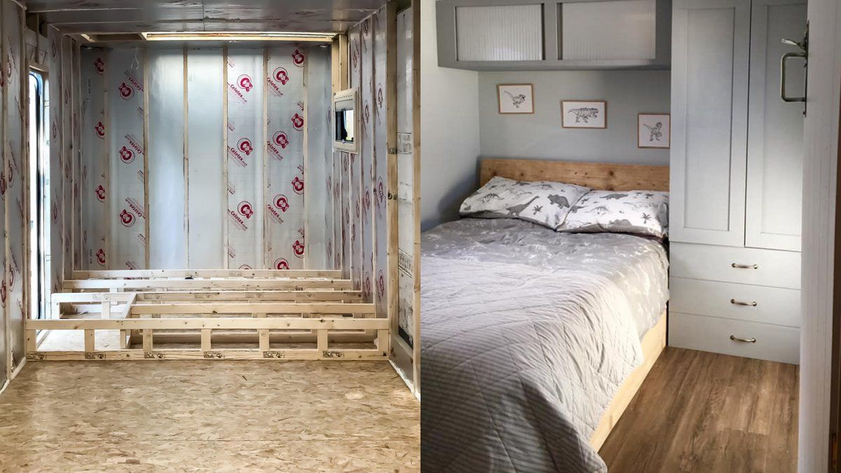 Всередині цієї вантажівки облаштували комфортний будинок