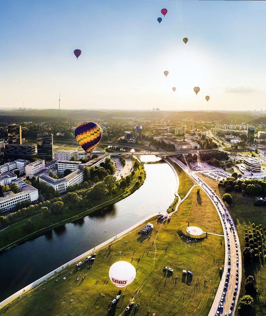 Литва з висоти пташиного польоту: захопливі фото