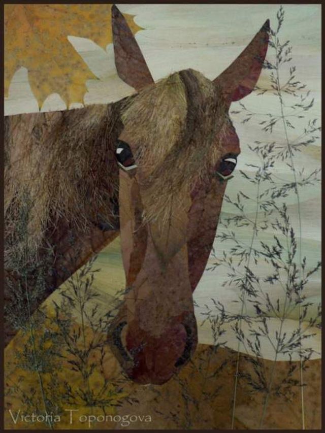 Художники створюють незвичайні картини із засушеного листя- фото 279720