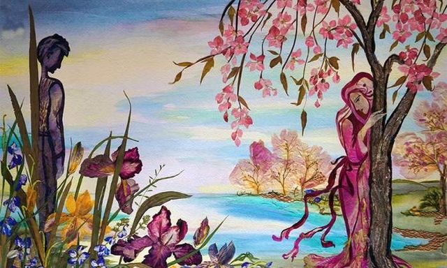 Художники створюють незвичайні картини із засушеного листя- фото 279713