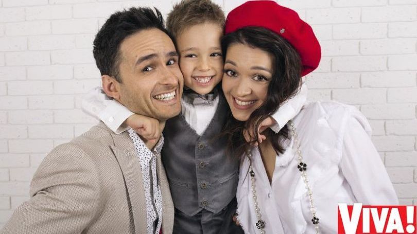 Ігор Ласточкін з сім'єю вперше на обкладинці глянцю: фотофакт