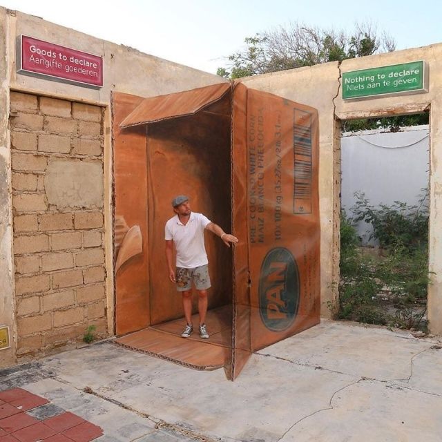 Вражаючі 3D-графіті від Леона Кіра - фото 280487