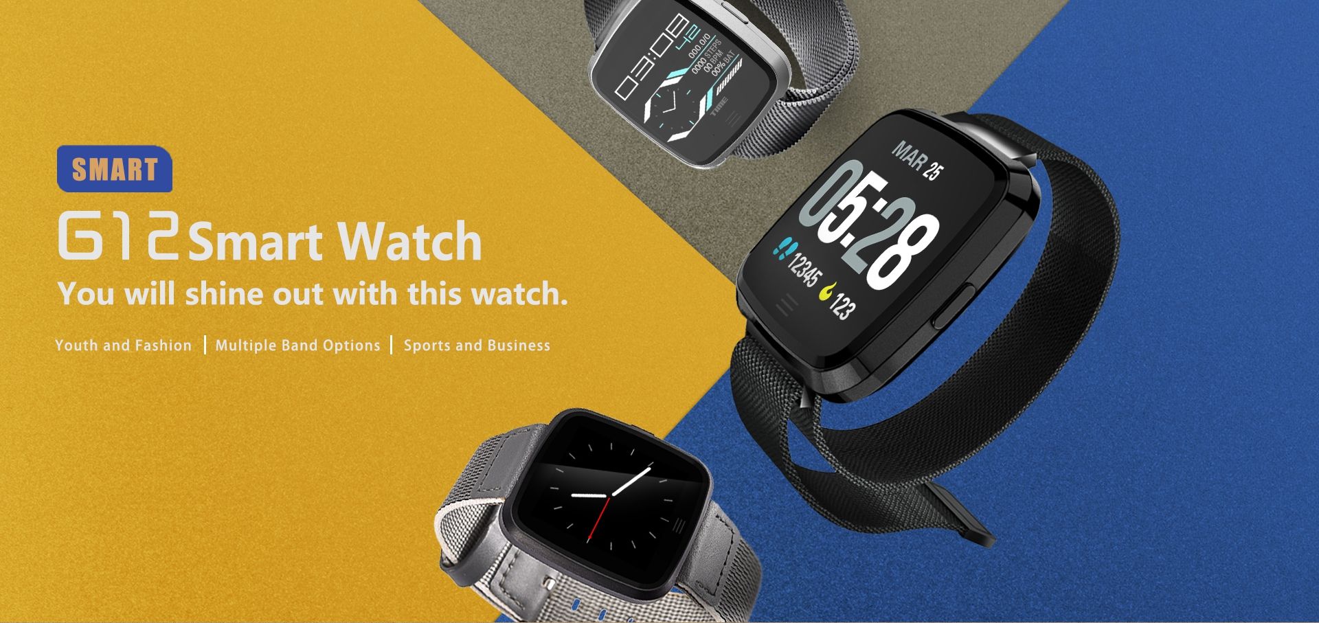 Тиждень автономності: представлено смарт-годинник No.1 G12