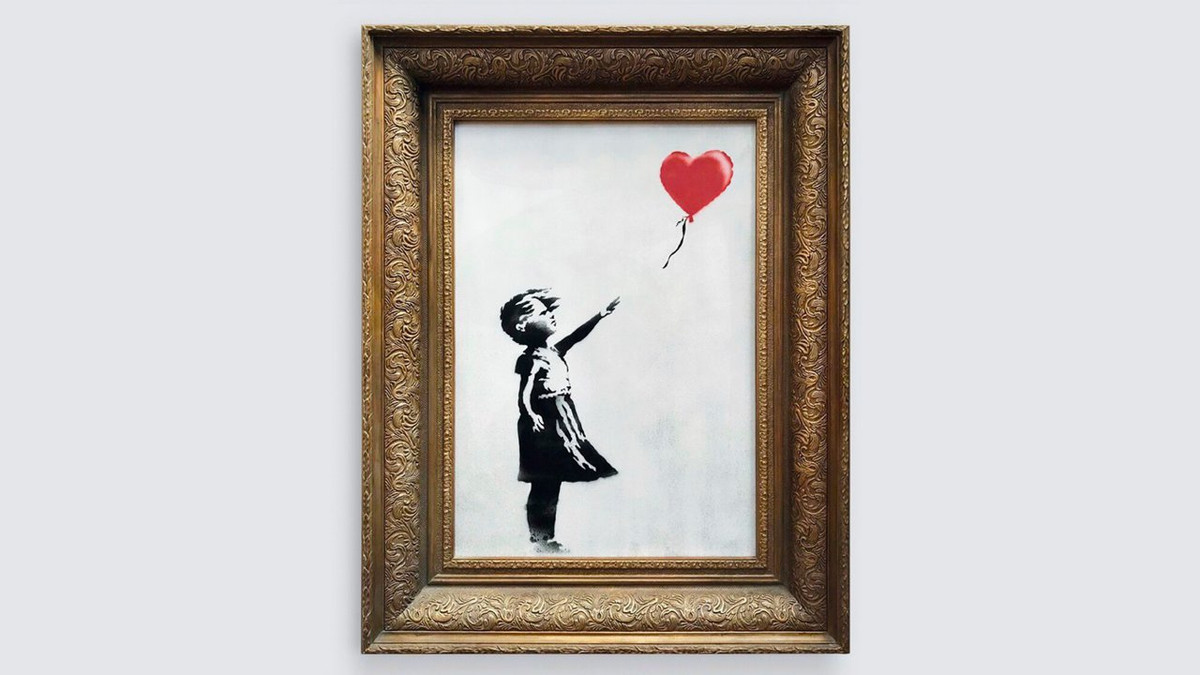 "Дівчина з червоною повітряною кулькою" - фото 1