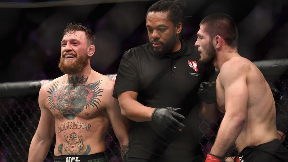 Конор МакГрегор – Хабіб Нурмагомедов: повне відео бою