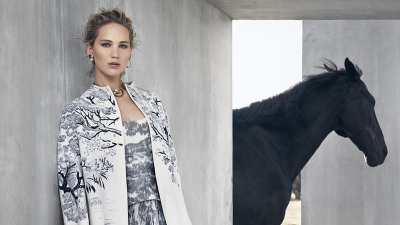 Дженніфер Лоуренс знялася для рекламної кампанії Dior Cruise 2019