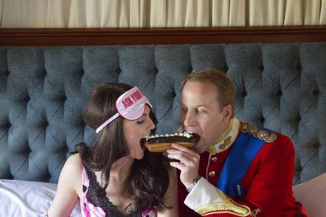 Двійники Британської королівської сім'ї знялися у провокативній фотосесії- фото 280706