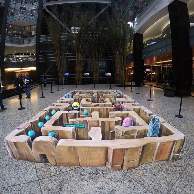 Вражаючі 3D-графіті від Леона Кіра - фото 280503