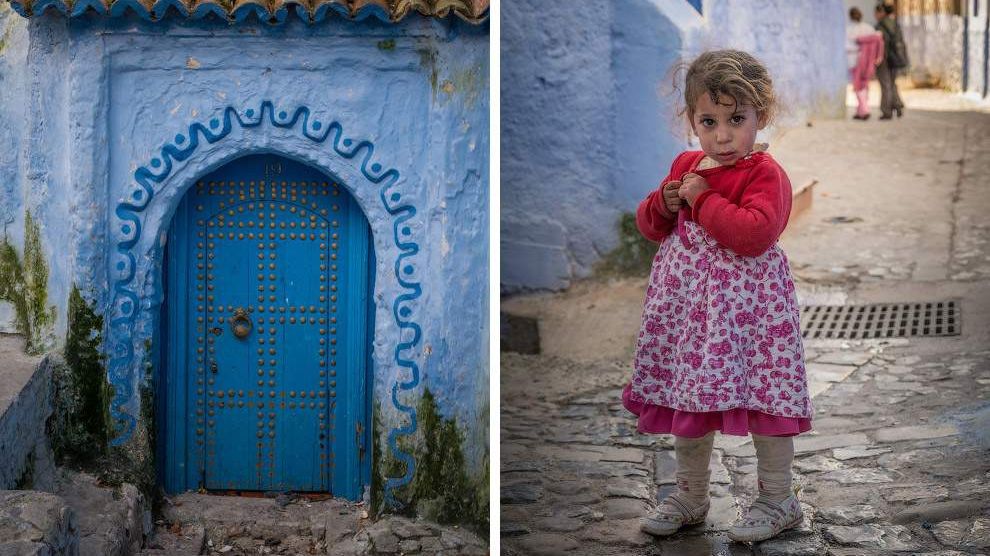 Так виглядає дивовижне синє місто в Марокко