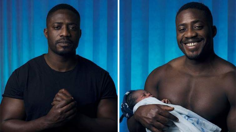 Фотограф показав, як змінює чоловіків батьківство