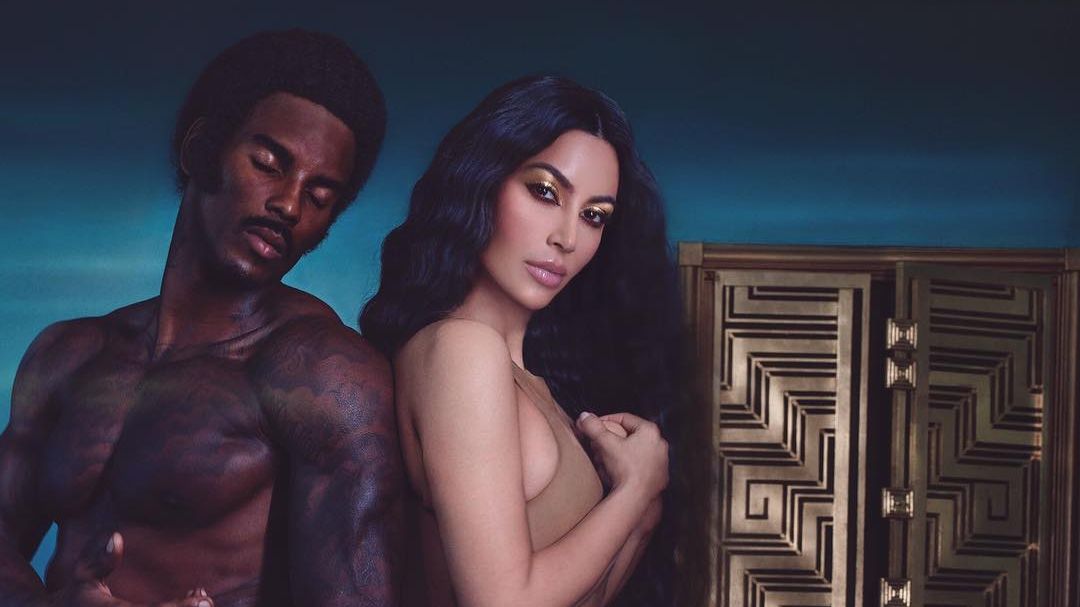 Оголена Кім Кардашян знялася в рекламі зі своєю молодшою донечкою