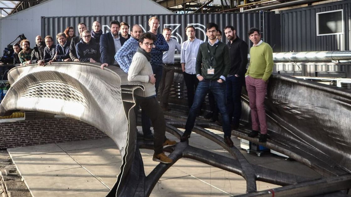 Представлено перший надрукований на 3D-принтері міст