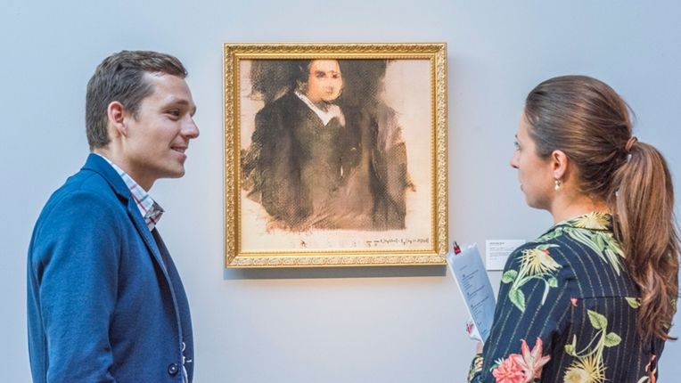 На аукціоні Christie's вперше була продана за значну вартість картина робота