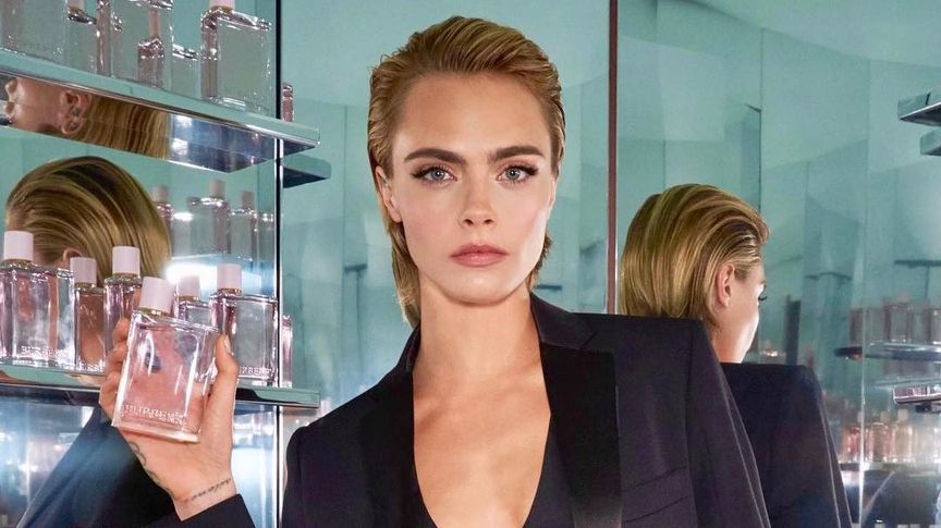 Кара Делевінь показала, якою була у дитинстві