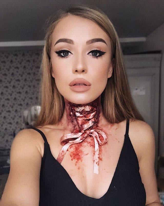 Ефектний макіяж на Хелловін - фото 285677