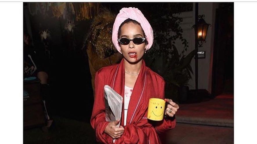 Зої Кравіц відтворила легендарне оголене фото своєї матері