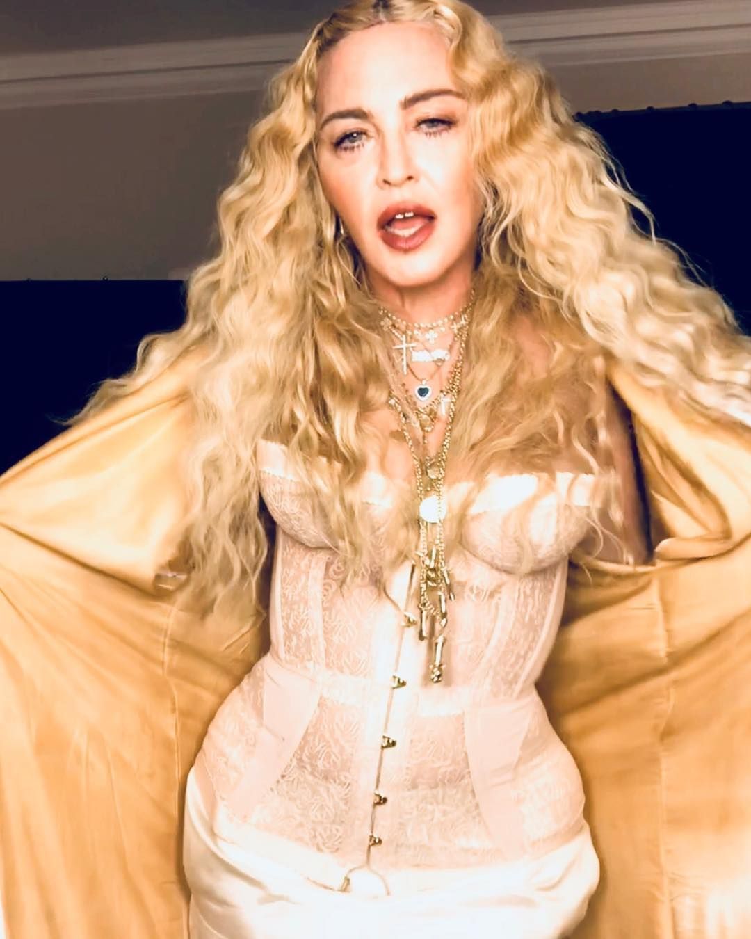 Мадонна показала, як насправді виглядає у білизні (18+)