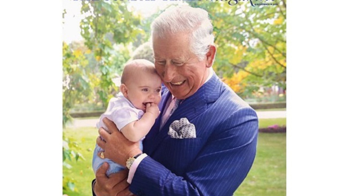 Принца Чарльз з онуком - фото 1
