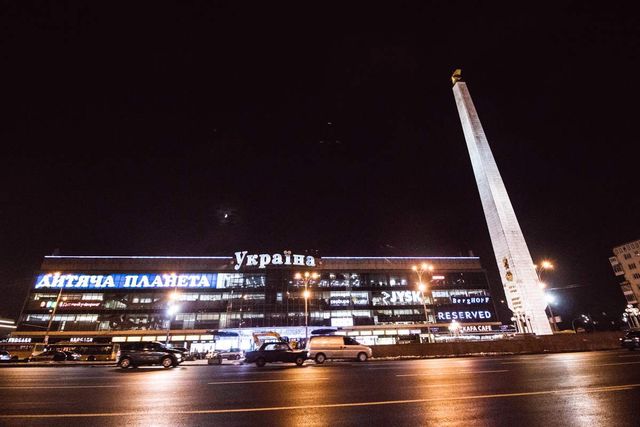 Київську площу Перемоги показали з висоти пташиного польоту- фото 289107