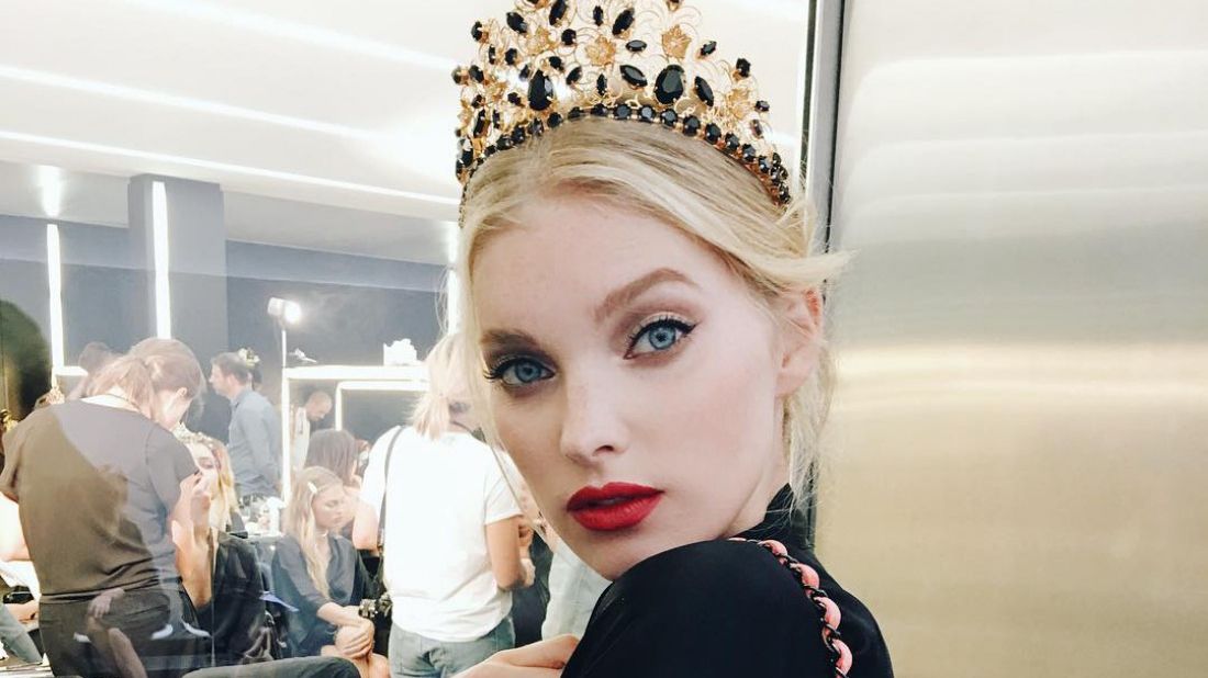 Знаменита модель похизувалася фігурою у білизні з діамантів