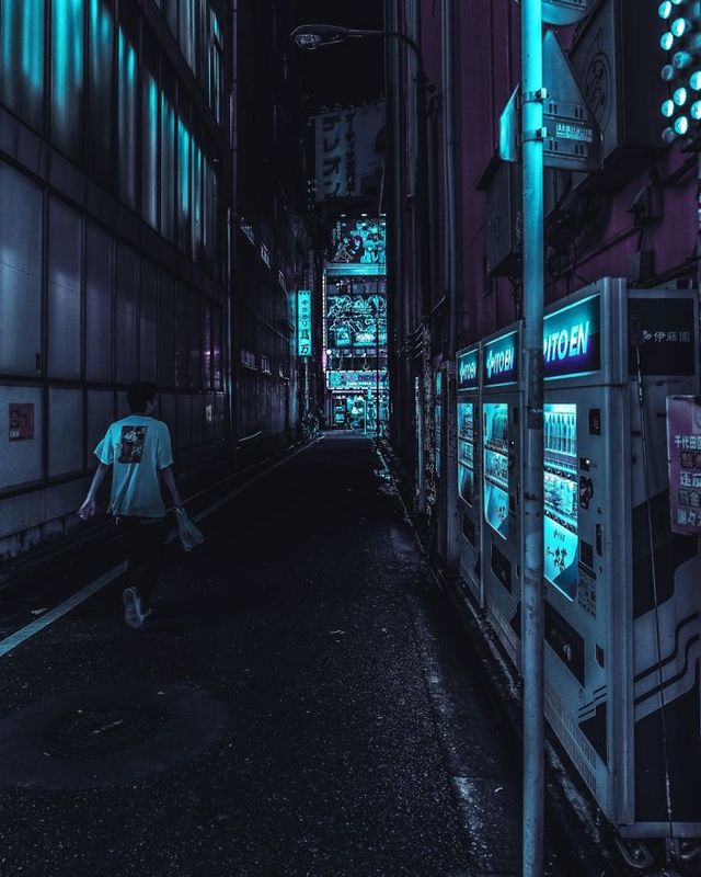 Токіо в неонових тонах в об'єктиві Роберта Дж. Мюллера - фото 286618