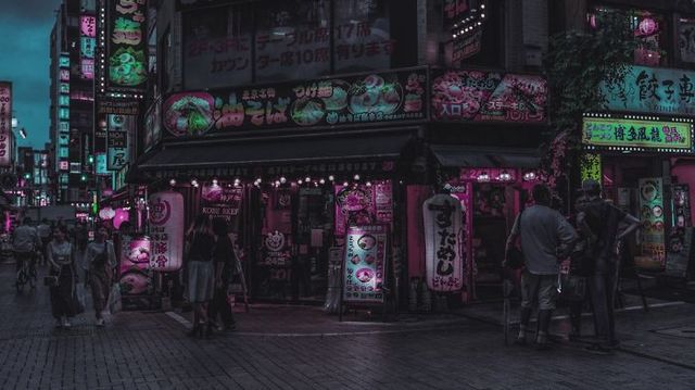 Токіо в неонових тонах в об'єктиві Роберта Дж. Мюллера - фото 286614