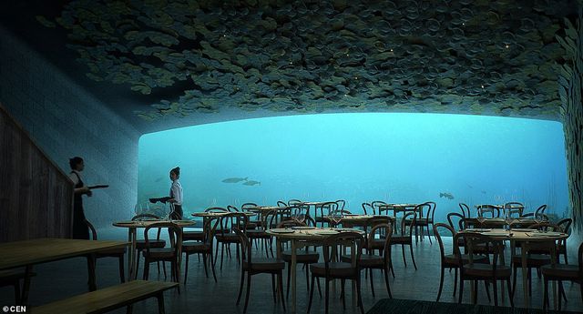 Ресторан-бункер у Норвегії - фото 288774