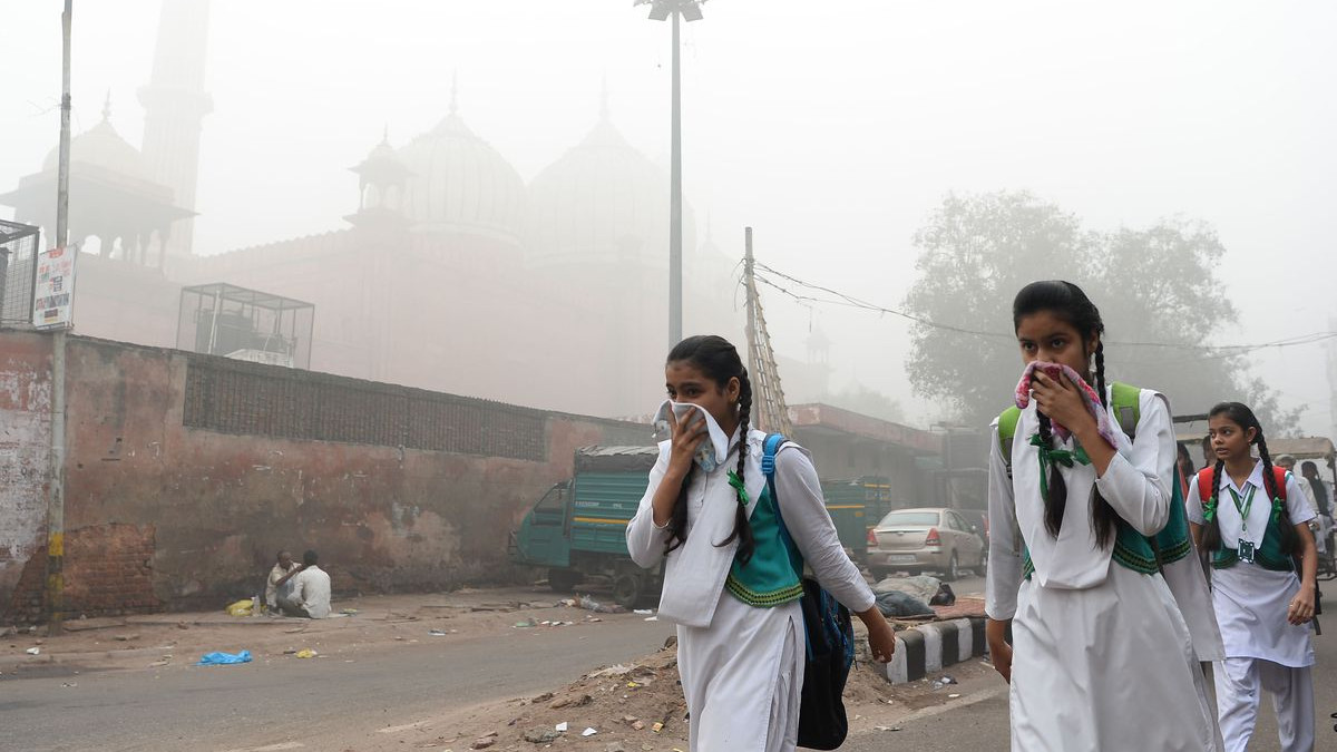 У Делі рівень забруднення повітря перевищений у 25 разів - фото 1