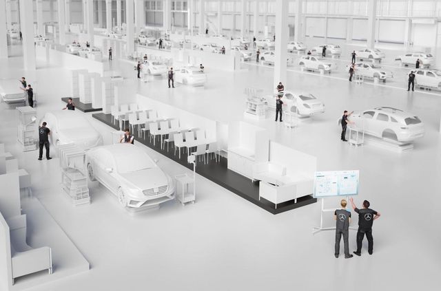 Так може виглядати новий завод Mercedes-Benz - фото 289173