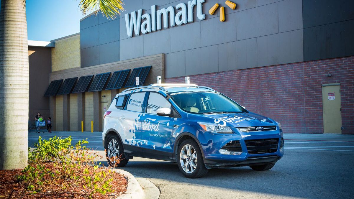 Walmart буде доставляти товари за допомогою безпілотних авто