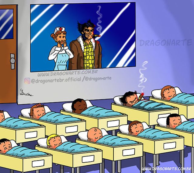 Якби у Росомахи народилась дитина - фото 289971