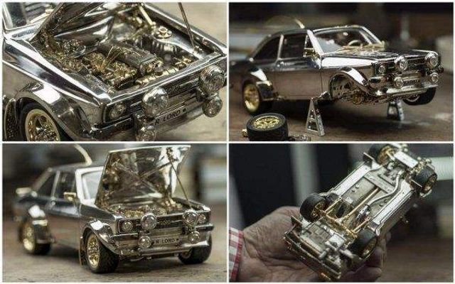 Ювелір виготовив точну копію ралійного Ford - фото 290078