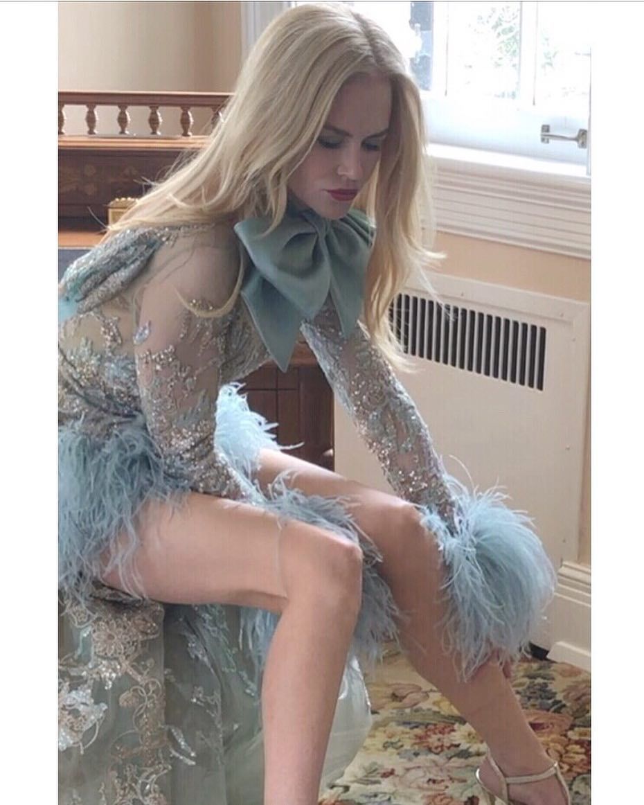 Костюм на голе тіло: Ніколь Кідман прикрасила відомий журнал