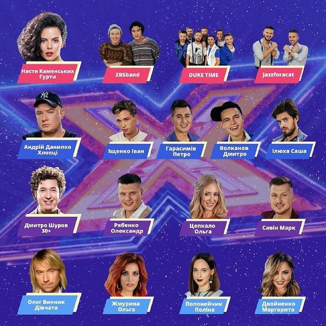 Усі учасники Х фактор 9 сезон - фото 290762