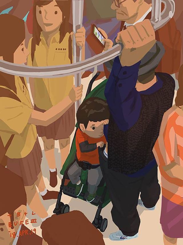 Самотній тато показує, як виховувати дитину: душевні ілюстрації - фото 290979