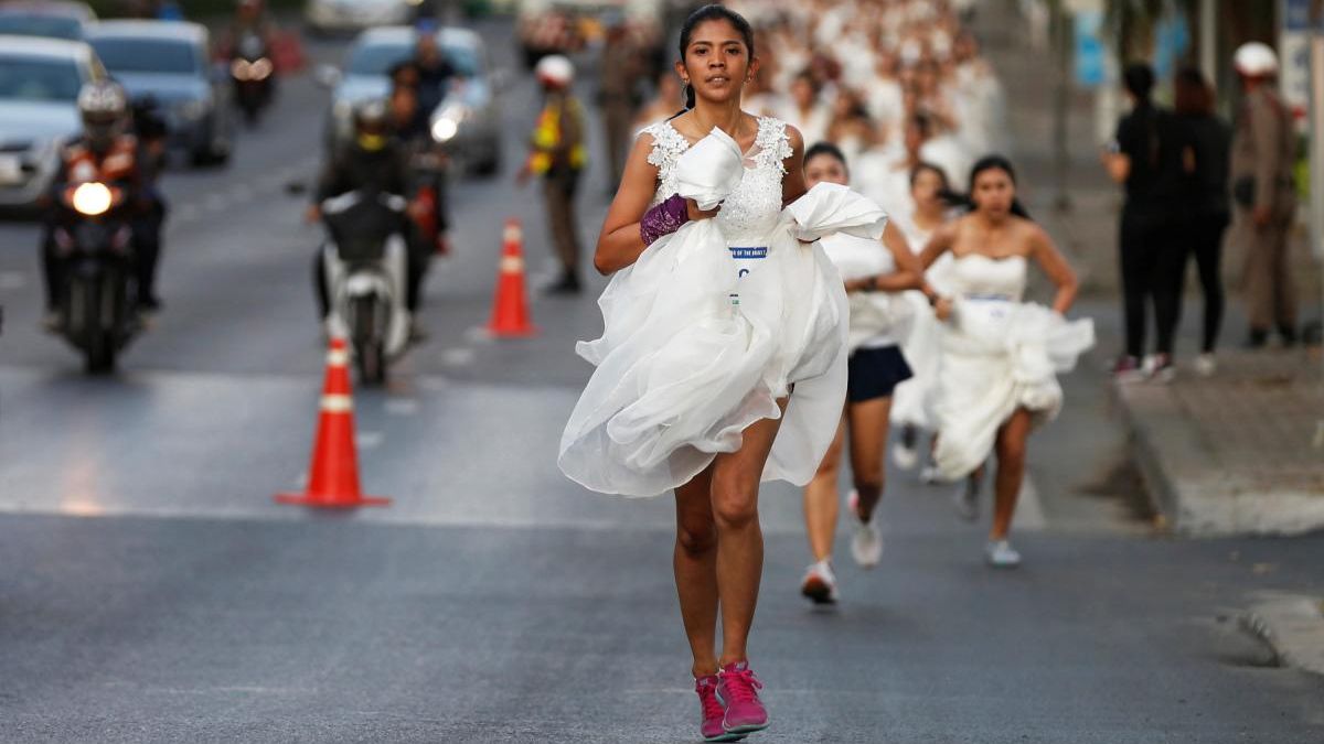 Забіг наречених у Таїланді - фото 1