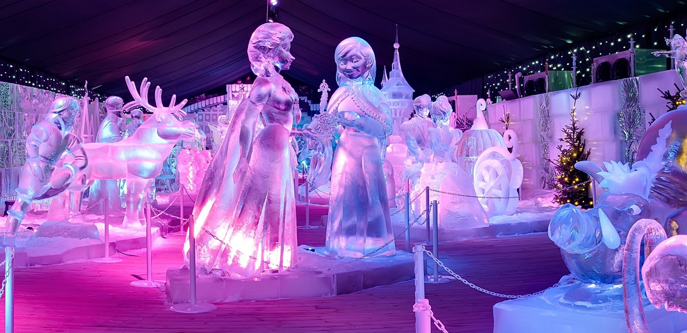 У Брюгге відкрилася виставка льодяних скульптур: яскраві фото